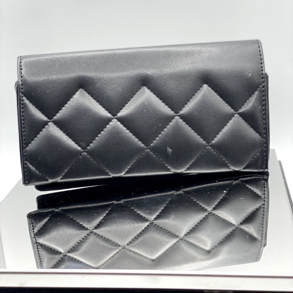 Chanel Quilted Leather Sunglass Case - Picture 2 of 2